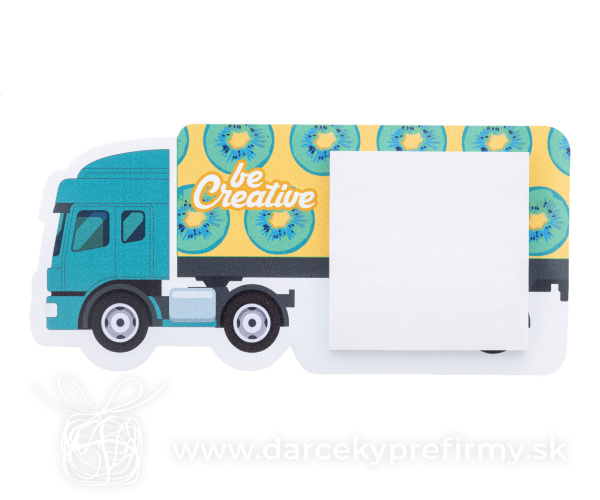 CreaStick Fridge Cargo - zákazkový magnet na chladničku