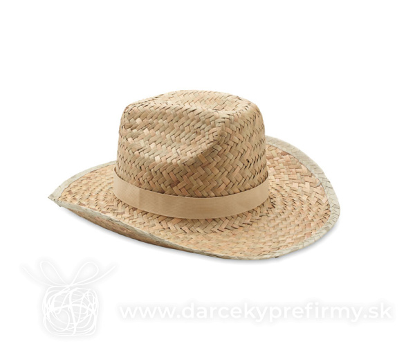 TEXAS - Přírodní slaměný  klobouk