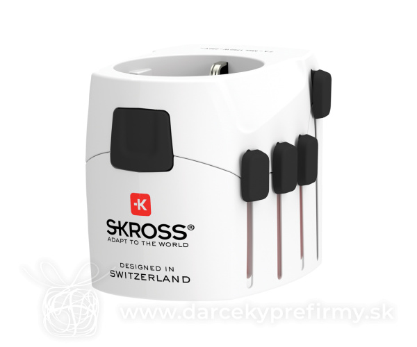 Cestovný adaptér SKROSS World Pro 3-Pole