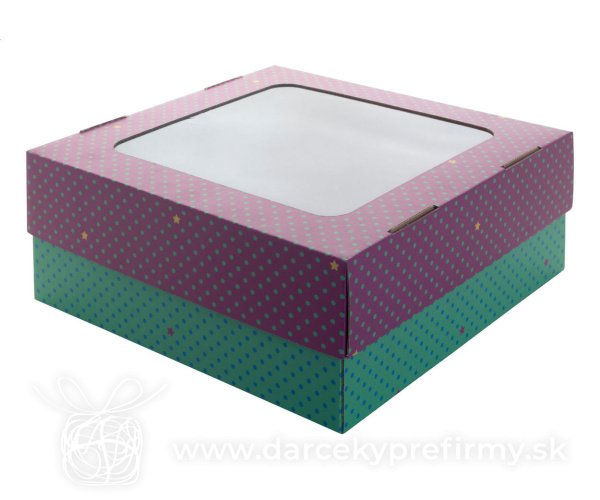 CreaBox Gift Box Window L - darčeková krabica