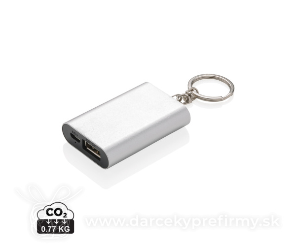 Klíčenka s powerbankou 1 000 mAh