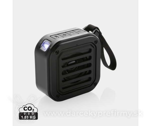 Solárny reproduktor Sunwave 3W z RCS recykl. plastu