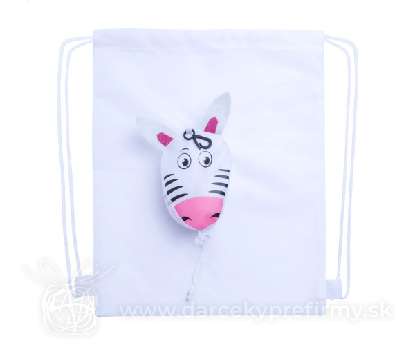 Noah - vak na šnúrku, zebra