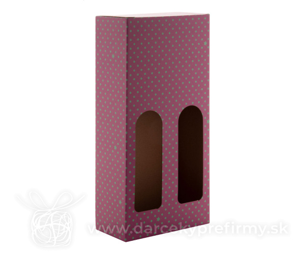 CreaBox Wine B - krabica na 2 fľaše vína