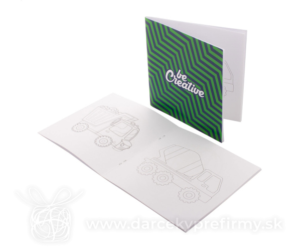 ColoBook - omalovánky na zakázku, vozidla