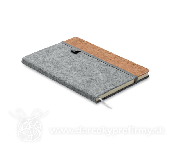 CORKBOOK - Korkový zápisník A5 s RPET