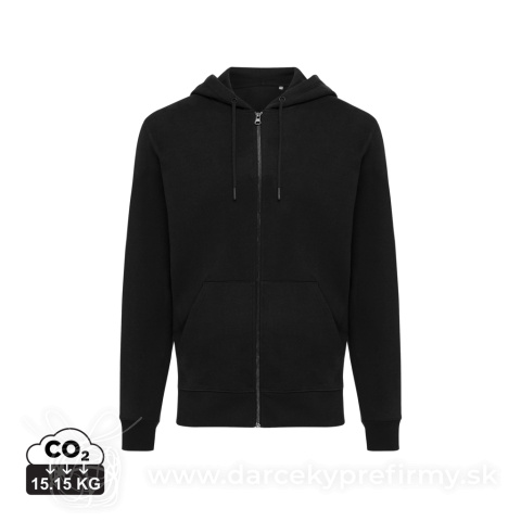 Obrázok produktu Mikina na zips s kapucňou IQONIQ Abisko z recykl. bavlny