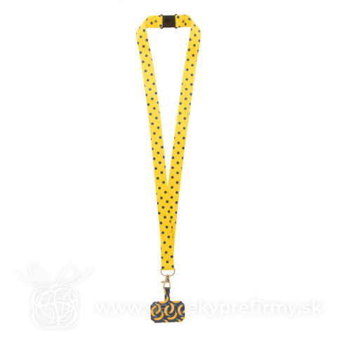 Obrázok produktu Subyard Mobile Safe - lanyard RPET s držiakom na mobilný telefón