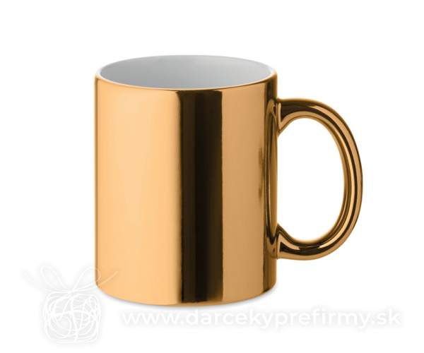 HOLLY - Keramický hrnek metalický