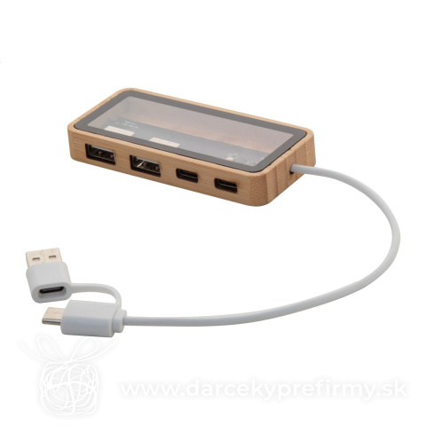 Obrázok produktu SeeHub - transparentný USB hub