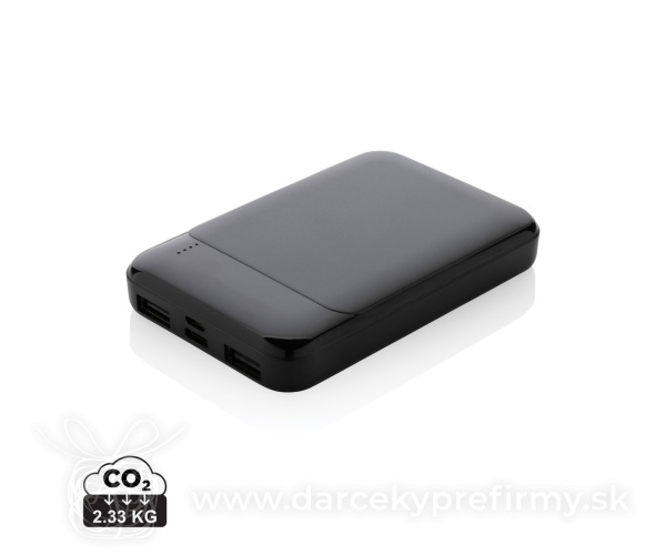 Powerbanka 5000 mAh z RCS recykl. plastu