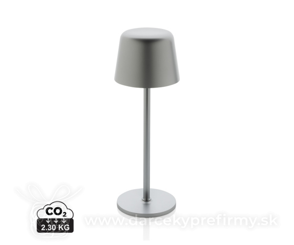 USB dobíjateľná stolná lampa Zenic z RCS recykl. plastu