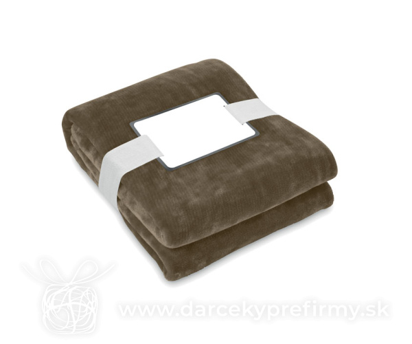 LOGAN - Fleecová deka RPET 280 gr/m²