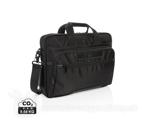 Swiss Peak USB & RFID taška Voyager na 15,6" notebook