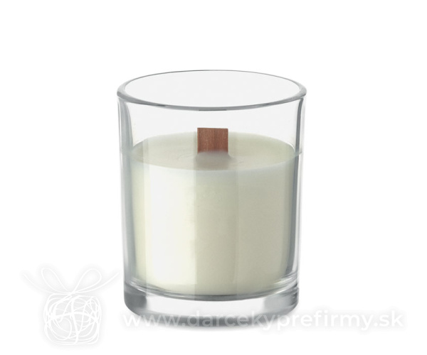 KIVAS WOOD - Svíčka z rostlinného vosku 80g