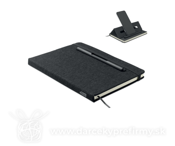 RINBOOK - Zápisník A5 s tel. stojánkem