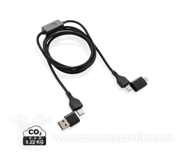 Nabíjací/dátový kábel Datalock 60W s ochranou proti hacknuti