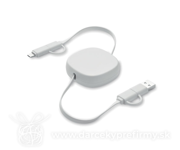 LINEA - 60W svinovací nabíjecí kabel