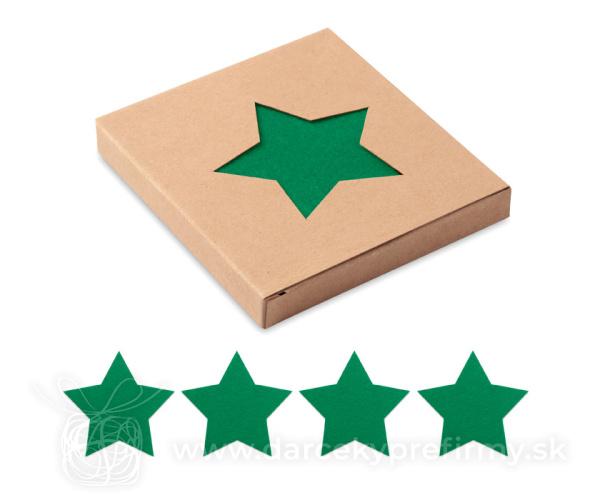 STARGUARD - Sada 4 RPET plstěných podtácků