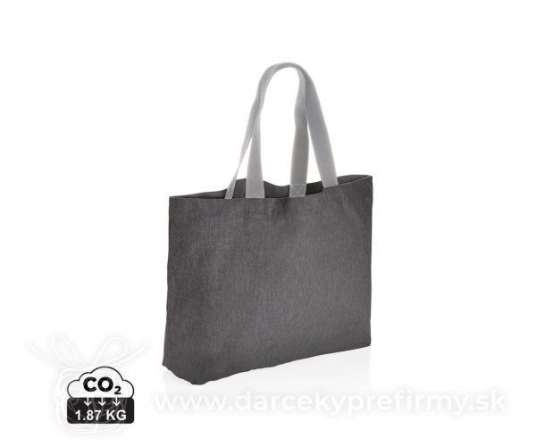 Nefarbená veľká taška Impact z 240g recykl. canvas AWARE™