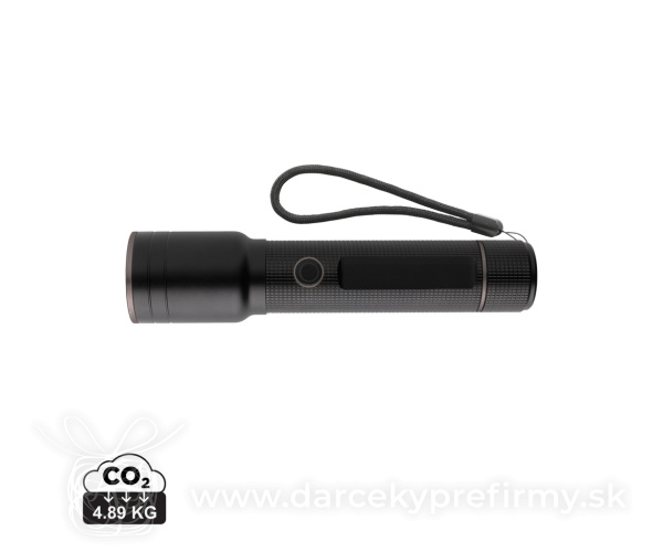 Profesionálne USB svietidlo Gear X z RCS recykl. hliníka