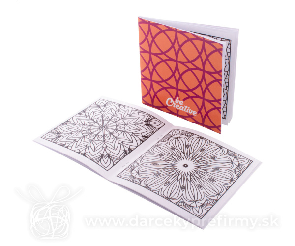 ColoBook - omalovánky na zakázku, mandala