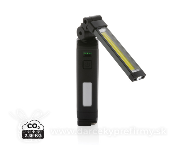 Veľké USB pracovné svietidlo Gear X z RCS recykl. plastu