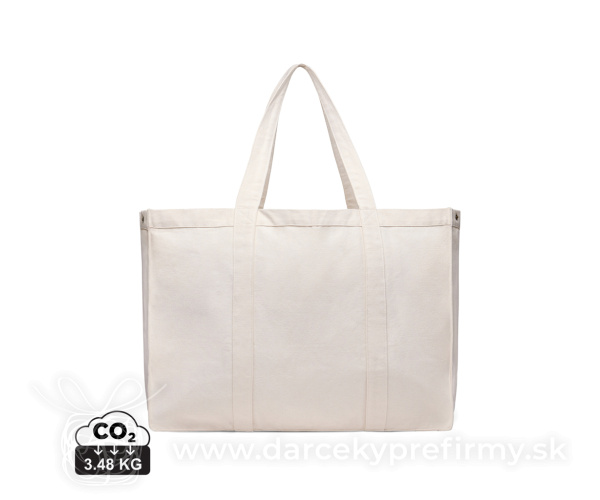 Maxi tote bag VINGA Hilo z recykl. canvas AWARE™