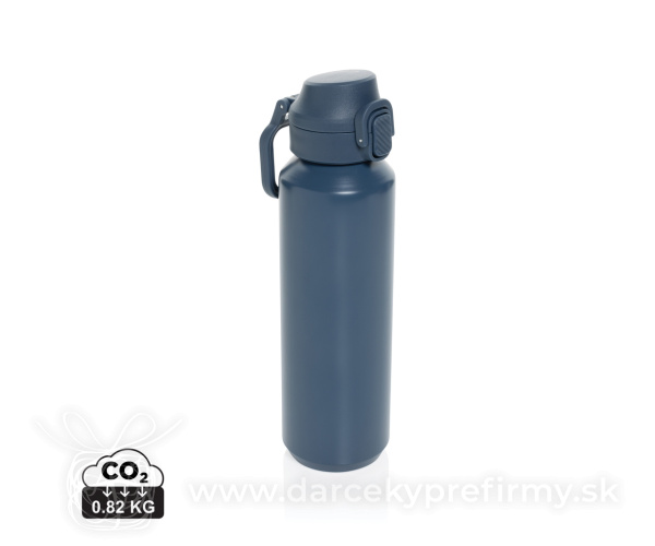 Uzamykateľná športová fľaša Via RCS Re-steel