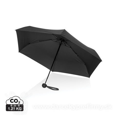 Obrázok produktu Kompaktný manuálny dáždnik AWARE™ RPET 19,5" 190T Pongee