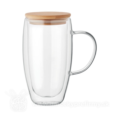 Obrázok produktu EXISTING NAME - Skleněný hrnek s dvojitou 450ml