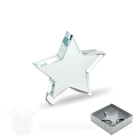Obrázok produktu STARWARD - Skleněná cena ve tvaru hvězdy