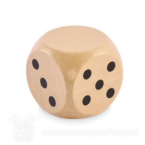 Obrázok produktu DADO - Dřevěná kostka 5 cm