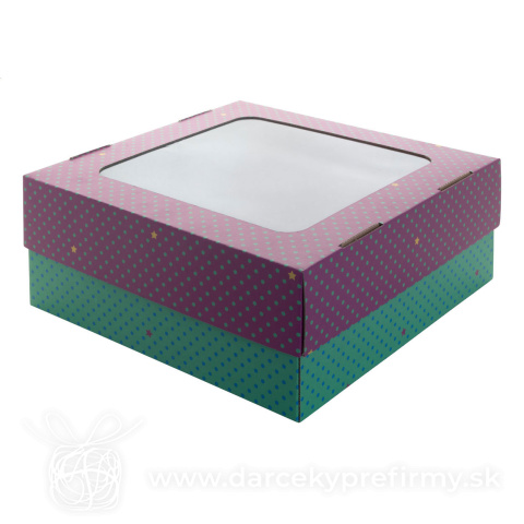 Obrázok produktu CreaBox Gift Box Window L - darčeková krabica
