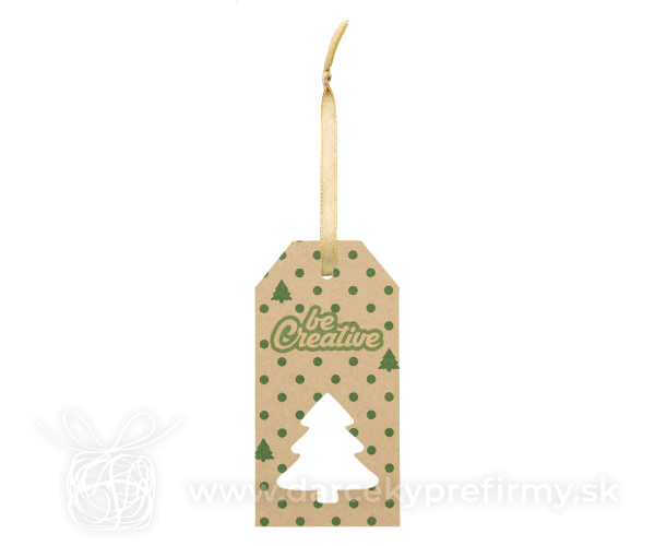 PrinTag Plus Eco - vlastná visačka na darček, vianočný stromček