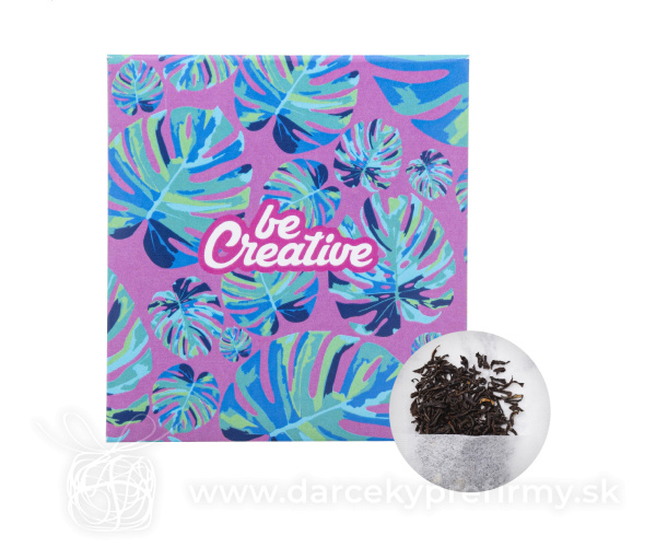 CreaTea Slim - vlastné čajové vrecúško, zelený čaj