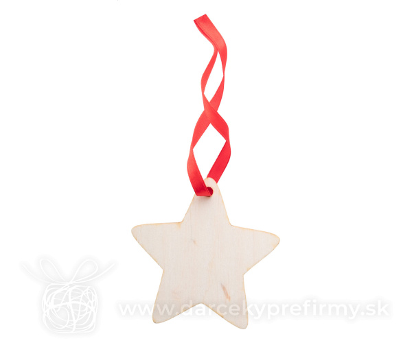 WoXmas - Ozdoba na vianočný stromček, hviezda 