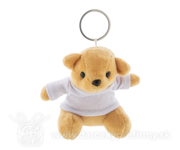 TeddyFob - prívesok na kľúče s plyšovým medvedíkom
