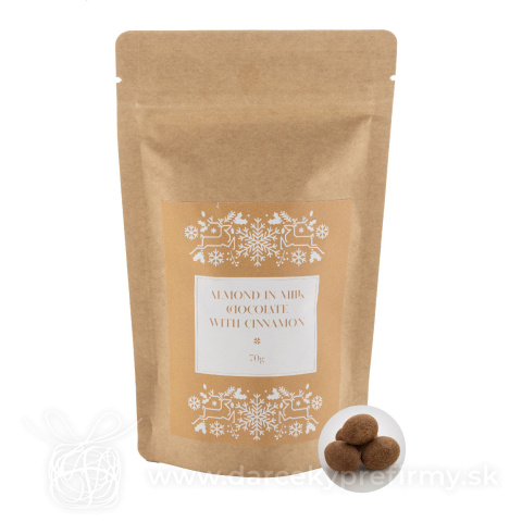 Obrázok produktu Cinnanut - čokoláda, škorica, mandle, 70g