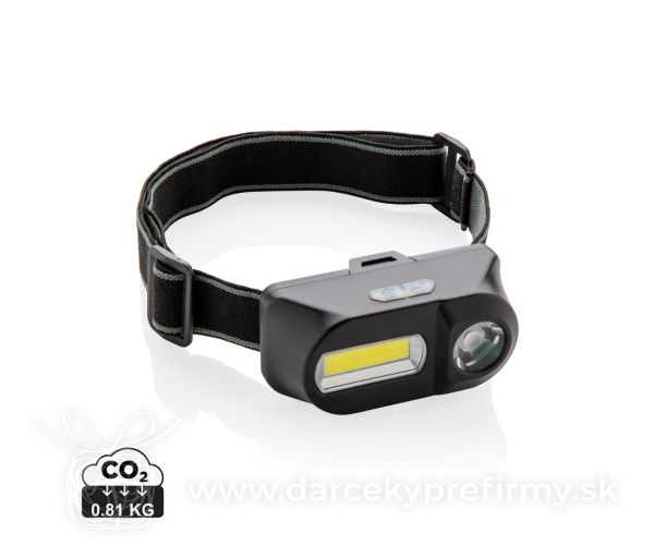 Čelovka s LED a COB