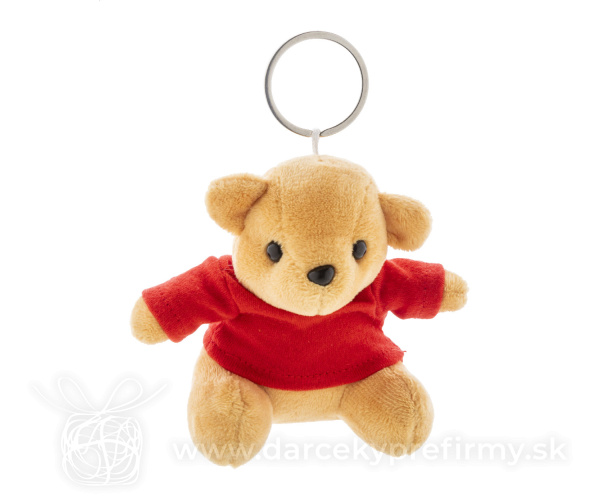 TeddyFob - prívesok na kľúče s plyšovým medvedíkom