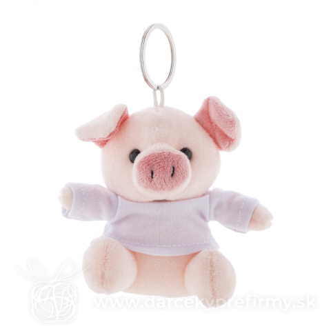 Obrázok produktu PigFob - prívesok na kľúče s plyšovým prasiatkom