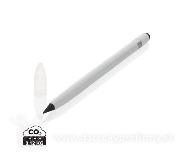 Nekonečná ceruzka z hliníka s gumou