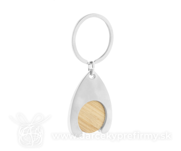 Zoinc - prívesok na kľúče z RPU so žetónom na vozíku