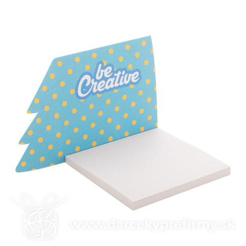 Obrázok produktu CreaStick Xmas - lepiaci poznámkový blok na zákazku, vianočný stromček