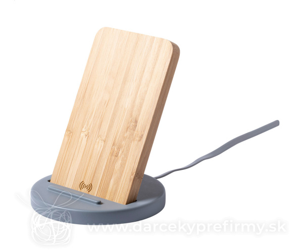 Chemek - stojan na mobil s bezdrôtovou nabíjačkou