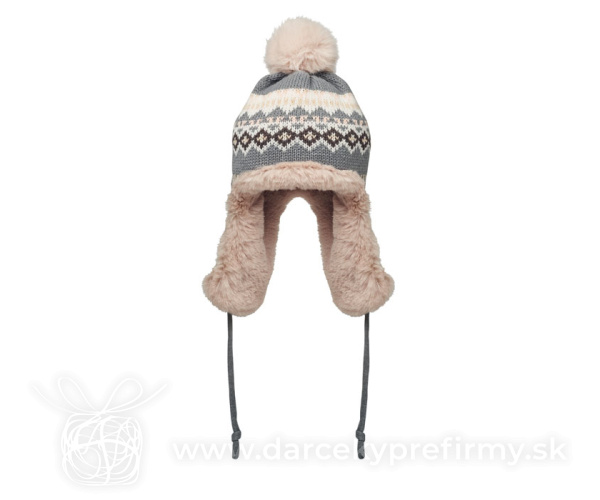 YULONG - Pletená čepica s klapkami