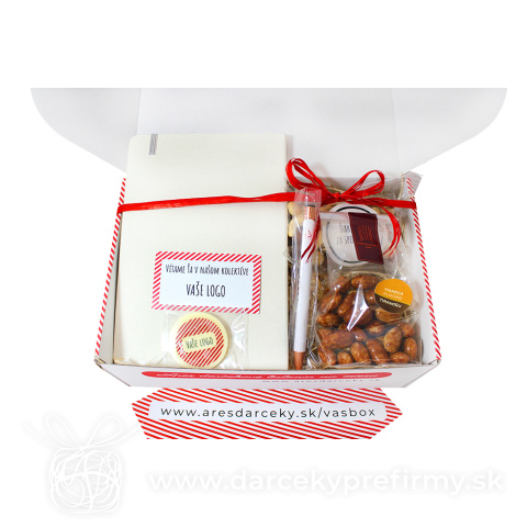 Obrázok produktu VAŠA KRABICA S POTLAČOU SO ZÁPISNÍKOM