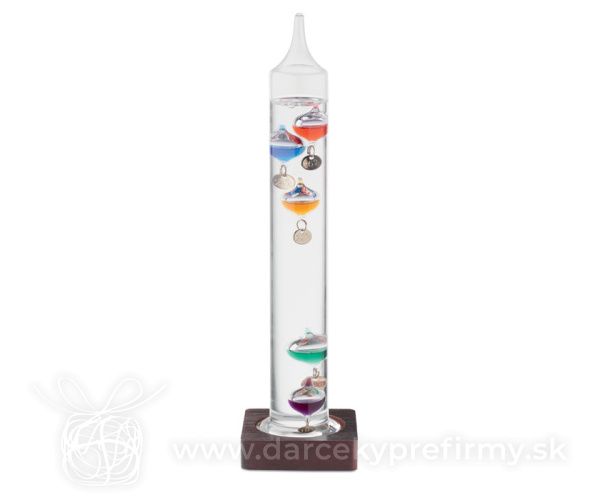 GALI - Teploměr Galileo skleněný 28cm