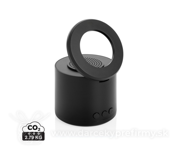 Magpulse 3W reproduktor z rec. plastu RCS s magn. držiakom